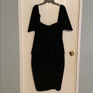Black dress plus size US 16